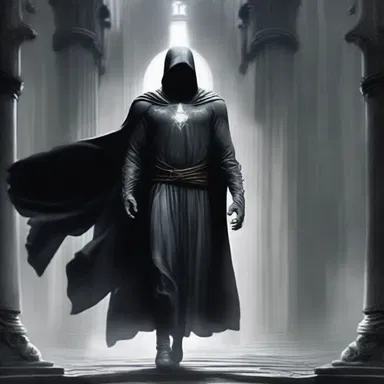 In the world of magic and fantasy, the protagonist's abnegation of the dark forces symbolized his unwavering commitment to goodness.