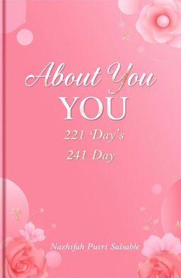 A luxurious and elegant design featuring a dominant pink color palette with various soft pink tones that evoke warmth and sophistication