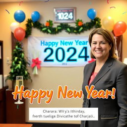 A heartfelt New Year's wish from the Executive Vice President of Charali JCI