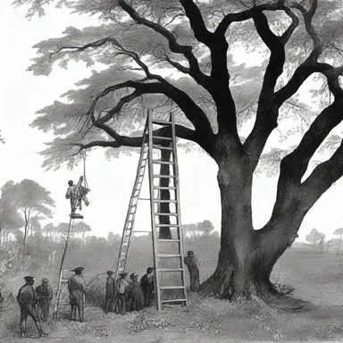 Why did the abolitionist bring a ladder to the plantation? Because they were determined to help the slaves 'rise' above their chains!