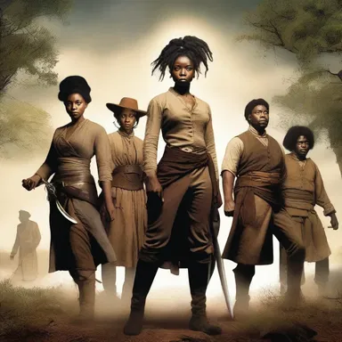In this fantastical world, a group of abolitionist warriors possess magical abilities to effectively combat the forces of slavery and work towards liberation.