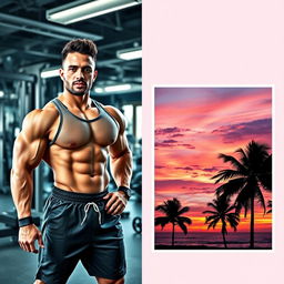 A gallery of attractive photos designed for Instagram featuring two images: 1