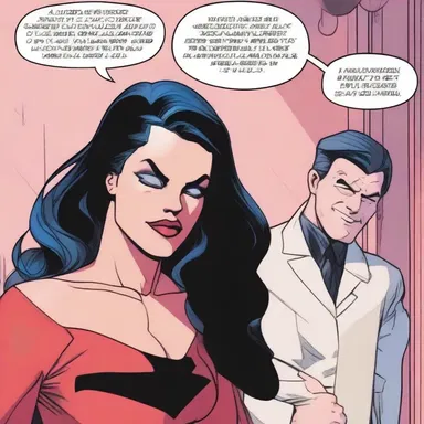 In the latest issue of the superhero comic series, the villainous character uses an abortifacient to terminate the pregnancy of the protagonist's love interest.