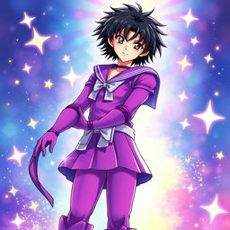 A light novel cover featuring a tall, young adult male character with shaggy black hair and striking hazel eyes