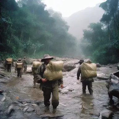 The expedition to find the lost city ended abortively when the team was forced to retreat due to dangerous conditions.
