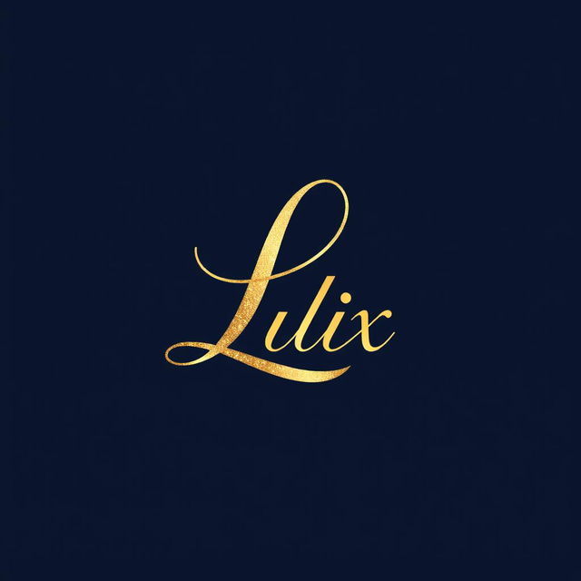 A beautiful and simple jewelry logo for a brand called 'lux line'