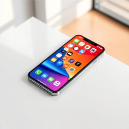 An iPhone 16 Pro Max in a sleek design, showcasing its stunning features with a high-resolution display