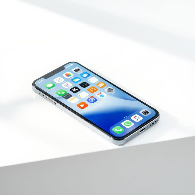 An iPhone 16 Pro Max in a sleek design, showcasing its stunning features with a high-resolution display