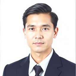 An official passport-sized photo of a person with a neutral expression, plain white background
