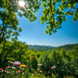 A beautiful background image for a Google site, featuring a serene nature scene