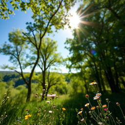 A beautiful background image for a Google site, featuring a serene nature scene