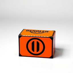 A vivid and detailed image of a rectangular box with dimensions of 20x10 cm, featuring an eye-catching design