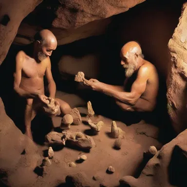 Archaeologists discovered an abrader tool in an ancient cave, shedding light on the daily life of early humans.