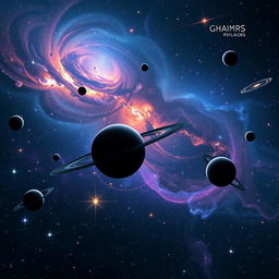 A vast and mesmerizing space scene filled with vibrant, colorful stars twinkling in the dark expanse of the universe
