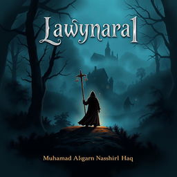 An illustrated book cover design for 'Lawynara 1' by Muhamad Algan Nashirul Haq