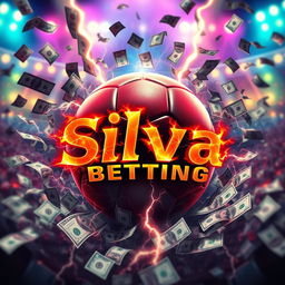 An epic scene symbolizing the legend of sports betting in football