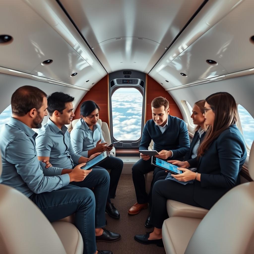 Mark Zuckerberg, the CEO of Facebook, is portrayed on a luxurious private jet traveling to Bangladesh