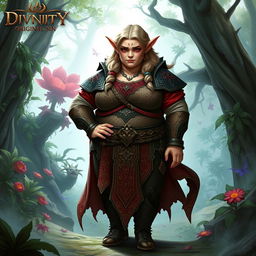 A unique reinterpretation of Sebille from Divinity: Original Sin 2, depicted as an obese character