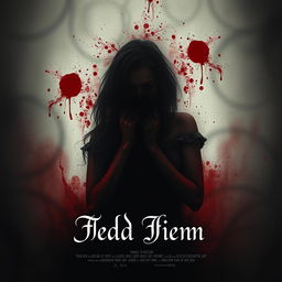 A poster for a poignant, sad movie featuring an emotionally charged scene