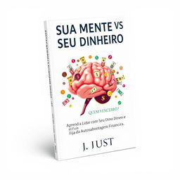A high-definition book cover design on a white background focused on financial education