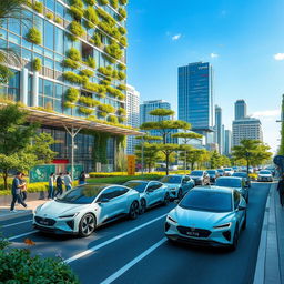 Several districts in the city have united to create pilot zones where traffic will be organized primarily for autonomous electric vehicles