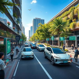 Several districts in the city have united to create pilot zones where traffic will be organized primarily for autonomous electric vehicles