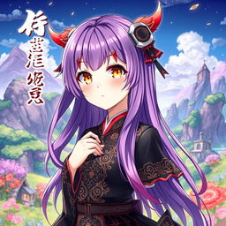 A vibrant light novel cover featuring a loli female character in the Genshin Impact art style