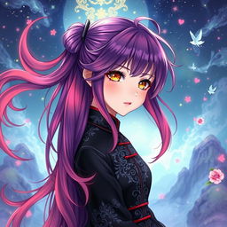 A visually striking light novel cover in the Wuthering Waves art style, featuring a young loli female character