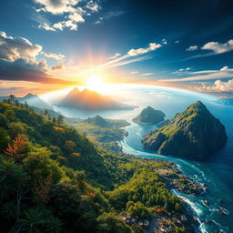 A breathtaking visual journey through Earth showcasing the beauty of nature and the wonders of creation