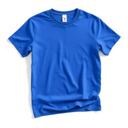 A simple clothing mock-up featuring a stylish t-shirt design