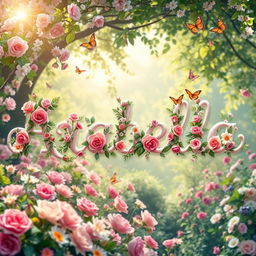 A beautifully crafted representation of the name 'Arabella' spelled out in elegant, flowing letters