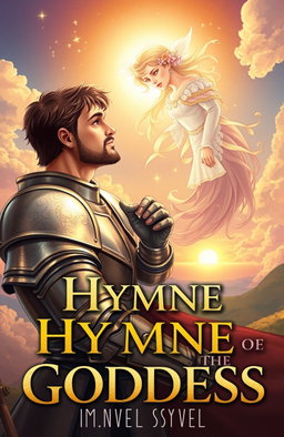 An enchanting book cover for the novel 'Hymne to the Goddess'