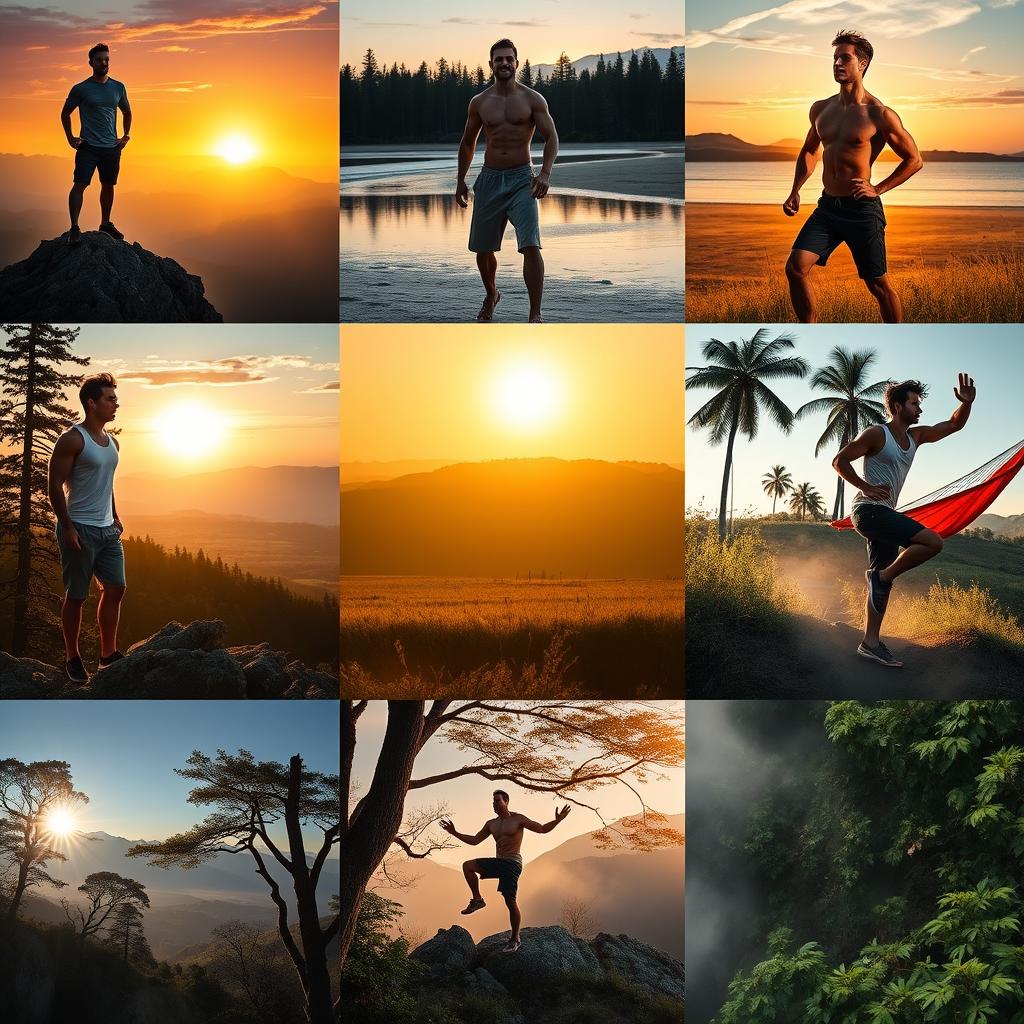 Dynamic Poses: A Journey Through Nature
