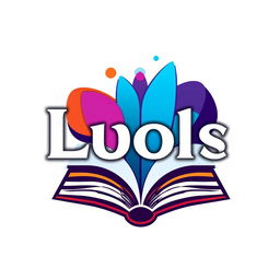 A sleek and modern book logo featuring the title of the book creatively integrated into the design