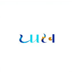 A logo design featuring the name 'جاوید' in elegant, modern typography