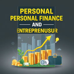 An eye-catching e-book cover design for a personal finance and entrepreneurship guide