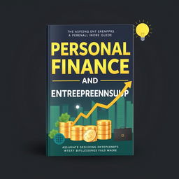 An eye-catching e-book cover design for a personal finance and entrepreneurship guide