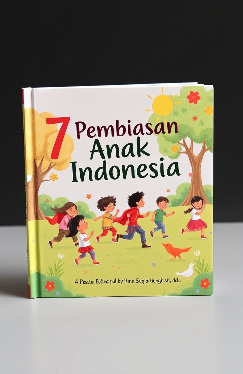 Sampul buku dengan judul "7 Pembiasaan Anak Indonesia Hebat" oleh Rina Sugiartinengsih dkk