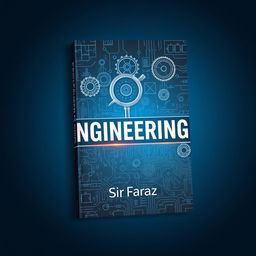 A full-size book cover design for the title "Engineering" by Sir Faraz, published in 2025