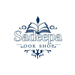 An ultra realistic logo design for a book shop named 'Sadeepa Book Shop'