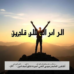 An inspiring and motivational image with the Persian text 'نبین الان خستم ، یه روزی غوغا به پا میکنم' prominently displayed