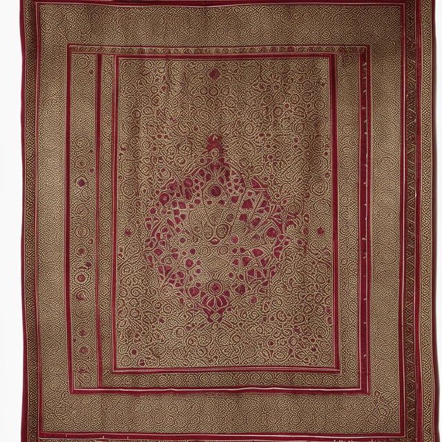 Intricate Pakistani cultural design, with traditional patterns, vibrant colors and Islamic motifs.