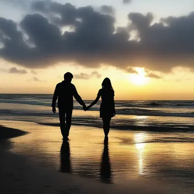 As they walked hand in hand along the beach at sunset, he whispered sweet words of love to her, like an acaricide for the loneliness in her heart.