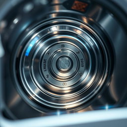 A hyper-detailed close-up of a humidity sensor inside a Zanussi Lindoo 300 dryer machine