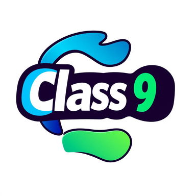 A logo design for Class 9, featuring bold, modern typography that conveys a sense of dynamism and growth