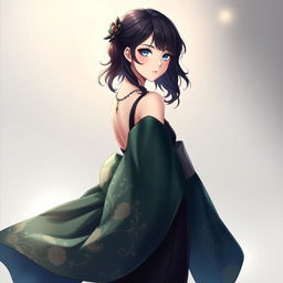 A female original character from Genshin Impact, embodying goddess-like qualities