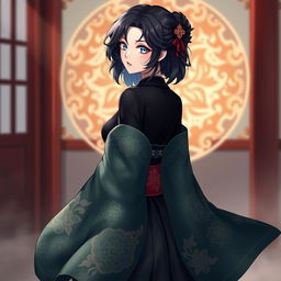 A female original character from Genshin Impact, embodying goddess-like qualities