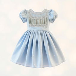 A beautiful dress for a toddler, designed for a 2-year-old girl