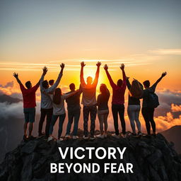 A powerful and inspiring image representing 'Victory beyond fear'