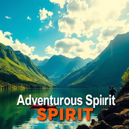 A vibrant and engaging YouTube banner that captures the essence of adventure and creativity